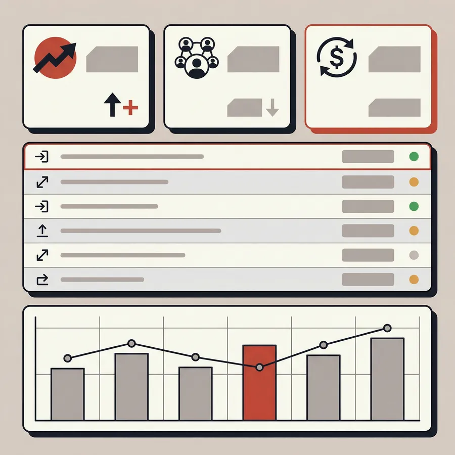 Funds Hub Dashboard showing Impact, Reach, and Money Flow metrics